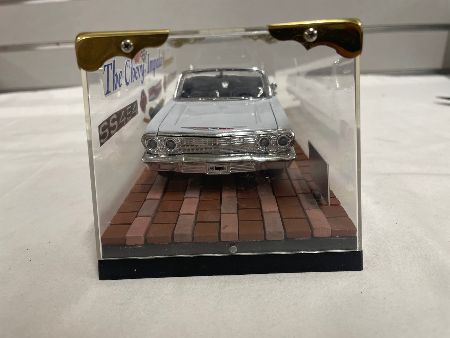 1963 Chevrolet Impala S.S. With display case.