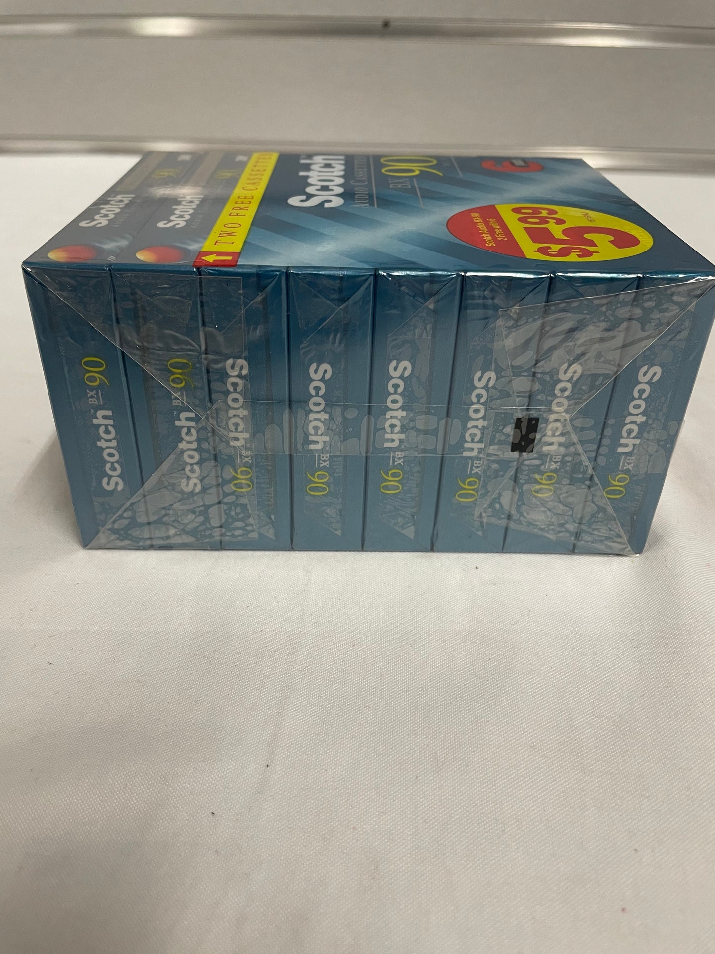 Scotch Audio Cassettes BX 90 minutes. Coke with 8. Never been used. Normal Position. 5169561