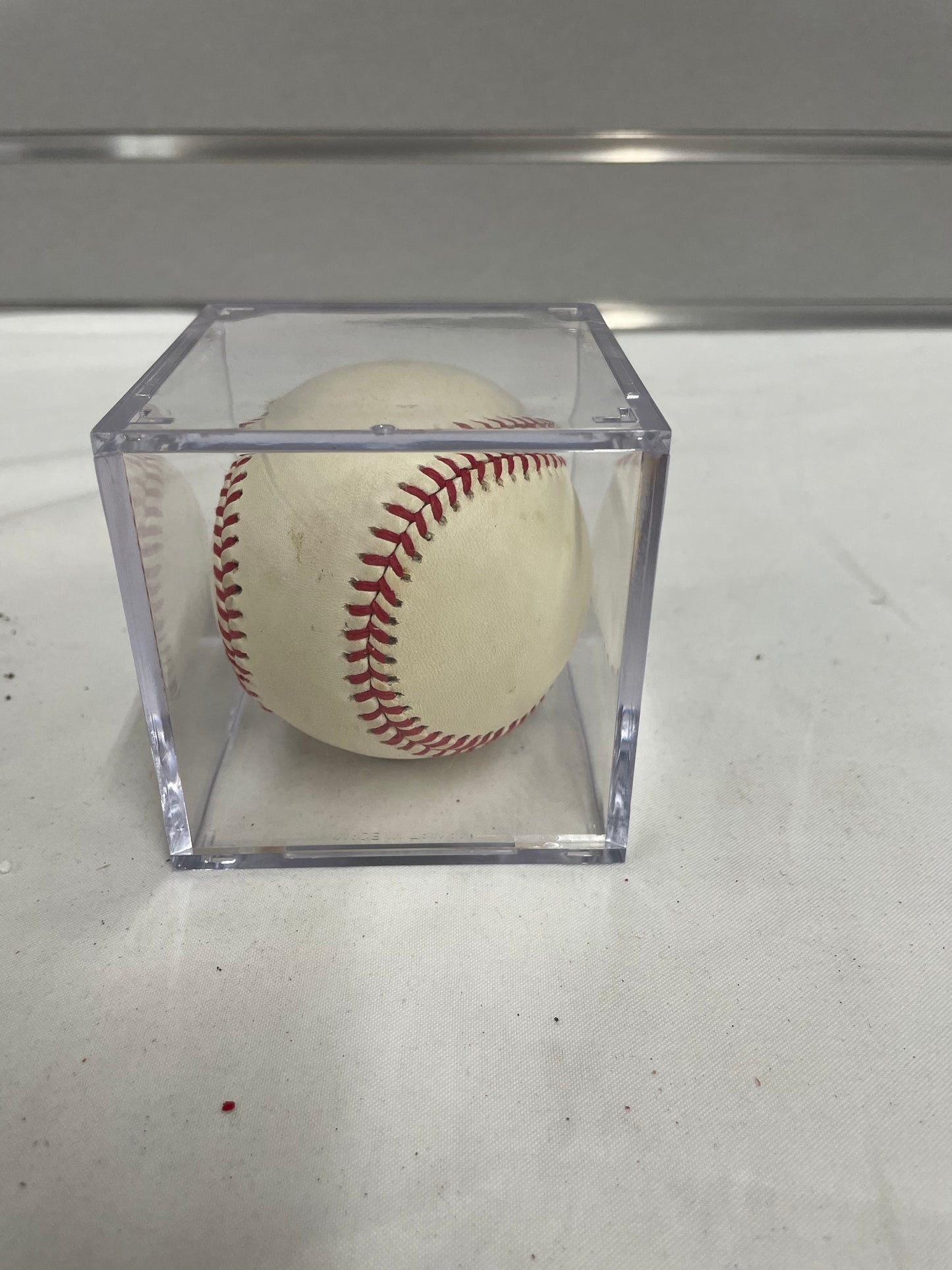 Official American League Baseball Bobby Brown President 1978-2000. Comes with crystal clear case.