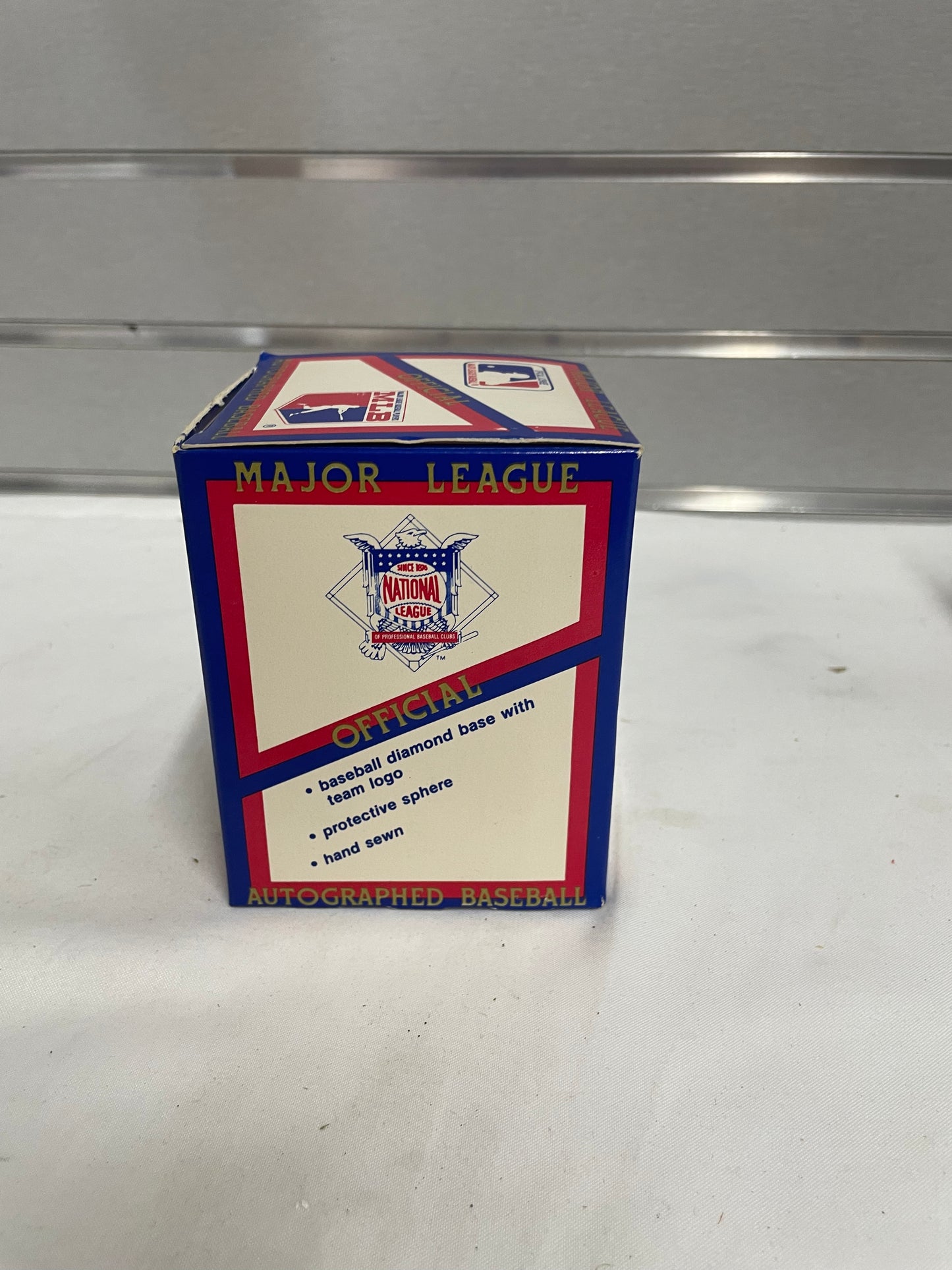 Official Cincinnati Reds Autographed Major League Baseball. 1990 World Championship year. Come with box and casing.