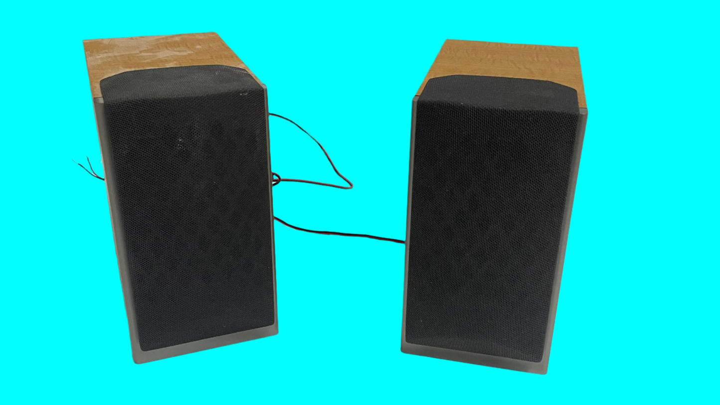 Dynamic Stereo Speaker System. Impedance. 4 OHM 2 Speakers for Bookcase