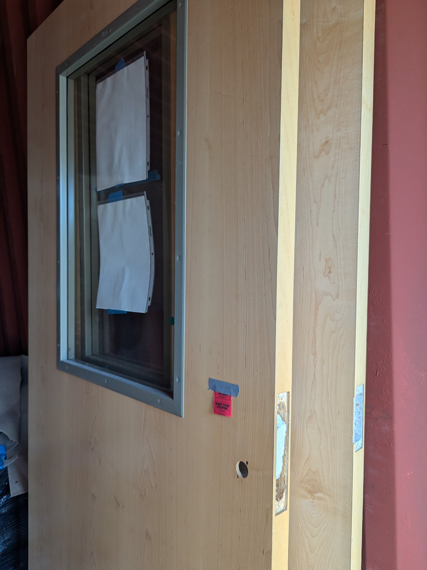 3'6" x 7'0" Commercial interior solid fire rated door
