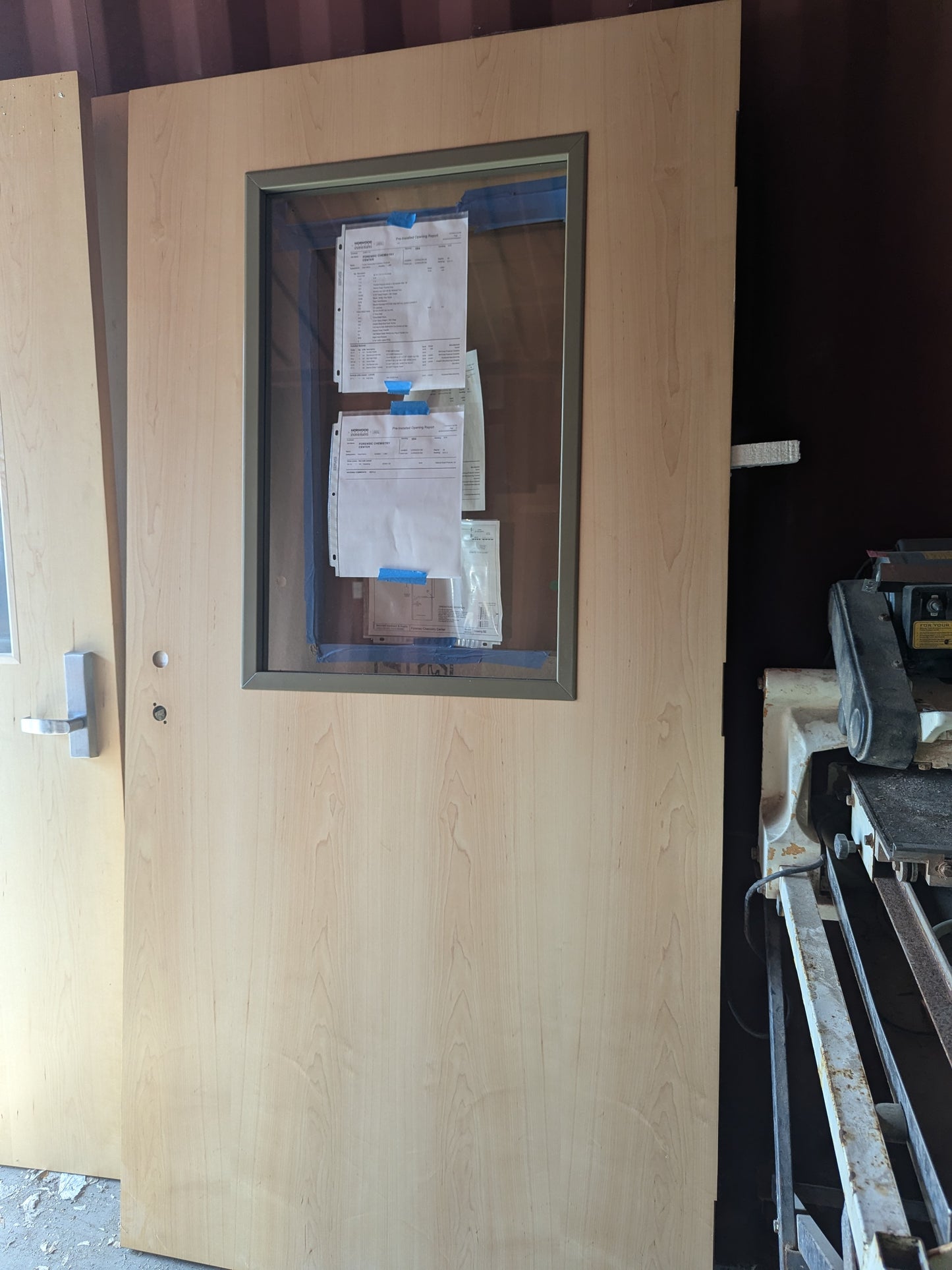 3'6" x 7'0" Commercial interior solid fire rated door