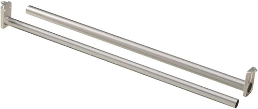 Stanley National S840-223 Manufacturing Sales Co. V7052 48" - 72" SN Adjustable Closet Rod Metal closet Rods. Come in packs of 10 . Factory sealed.