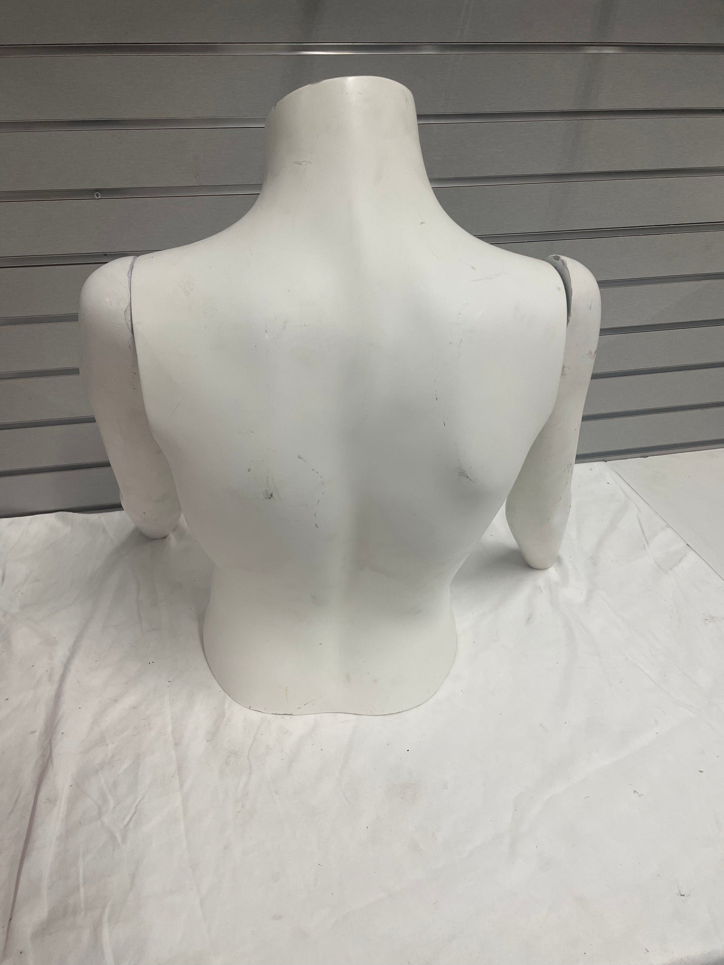 White Mannequin Headless Torso with Arms