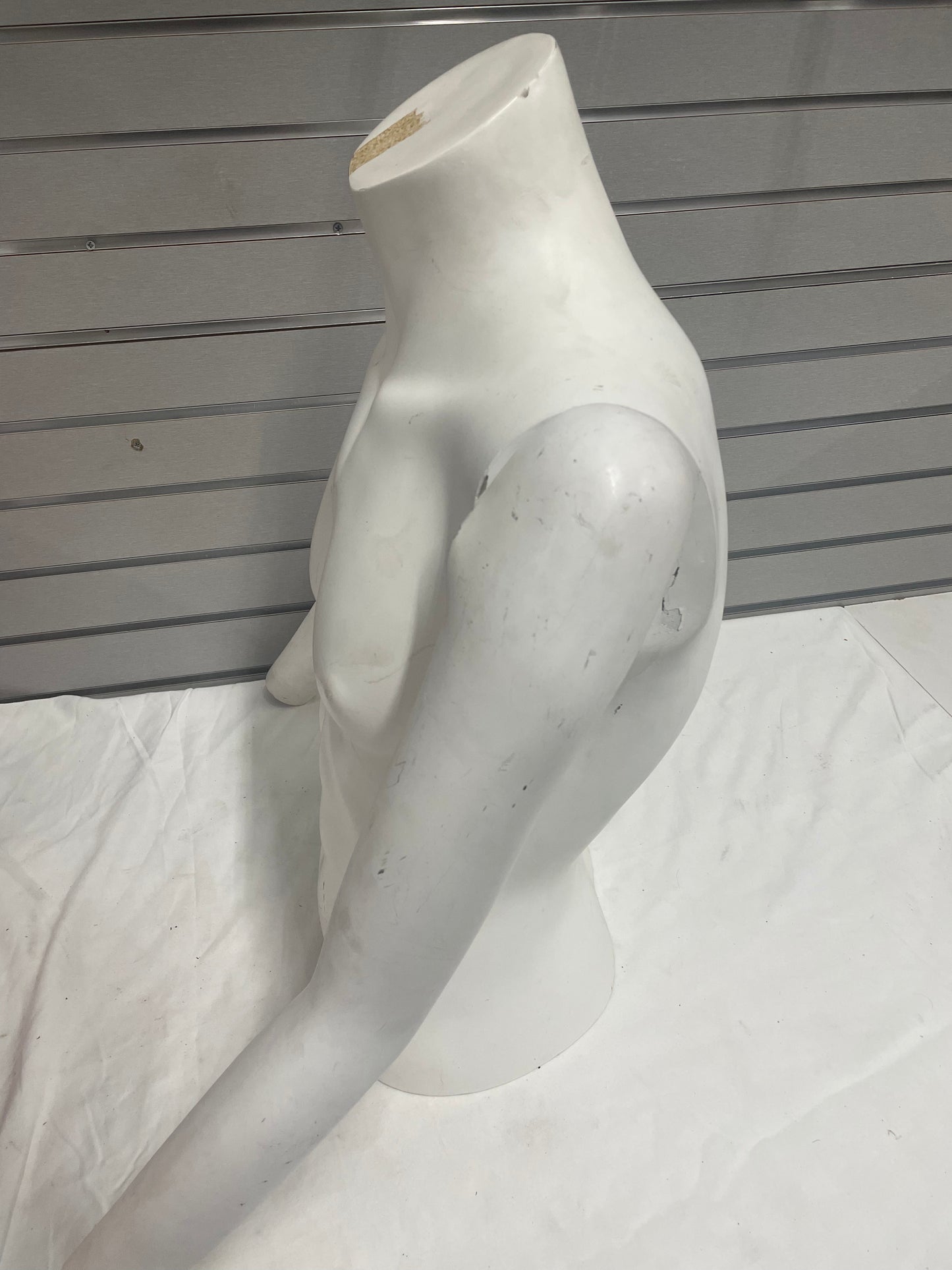 White Mannequin Headless Torso with Arms