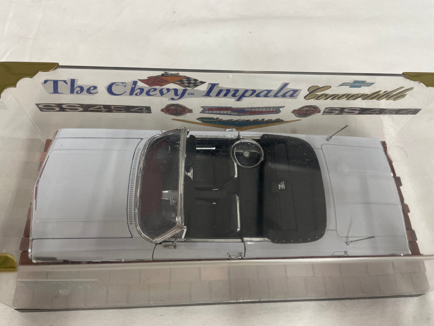 1963 Chevrolet Impala S.S. With display case.