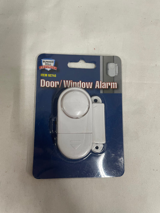 Bunker Hill Security Door/Window Alarms. (5 quantity) White alarm. Battery powered. In original packaging.