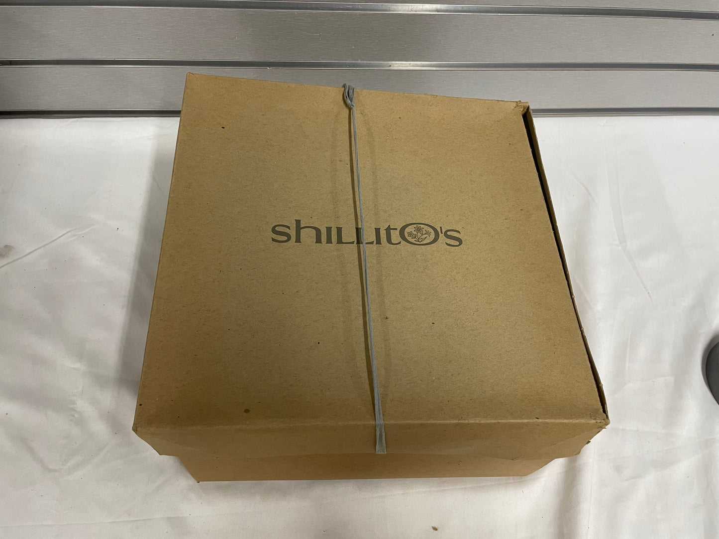 Two Shillito’s Womens White Chrochet Summer Hats. With original box and packaging.