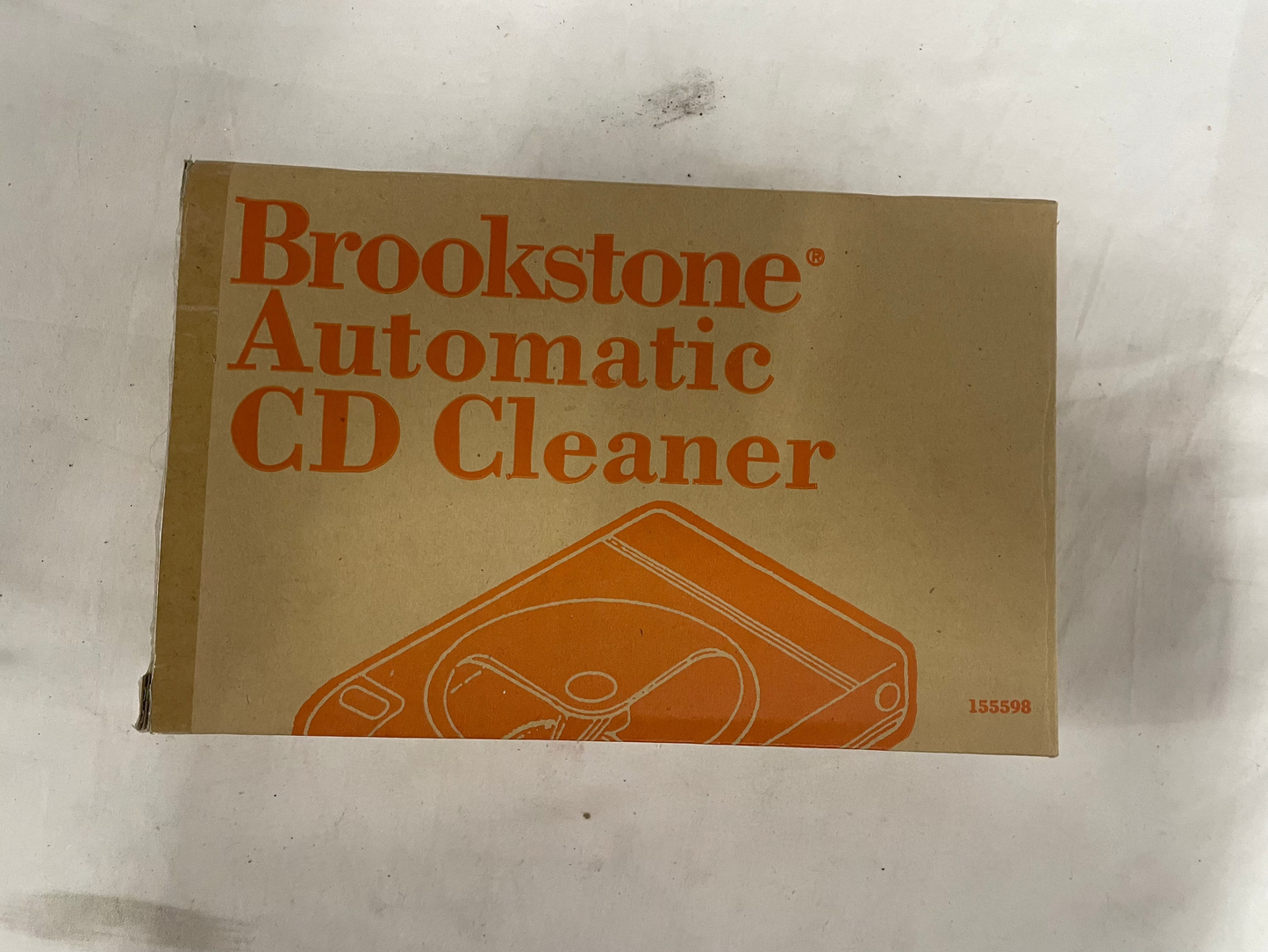 Brookstone Automatic CD Video Game Player Game Cleaner