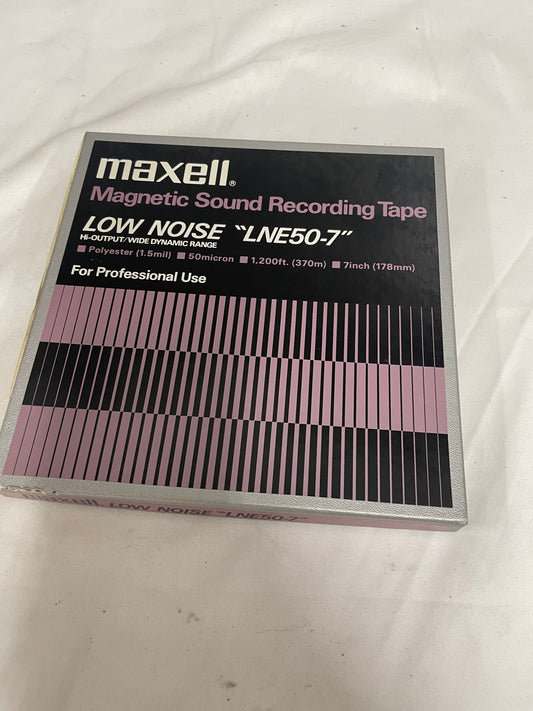 Maxwell Magnetic Sound Recording Tape. “A Tribute to Elvis Presley.” Low noise. LNE50-7. 1200 feet.