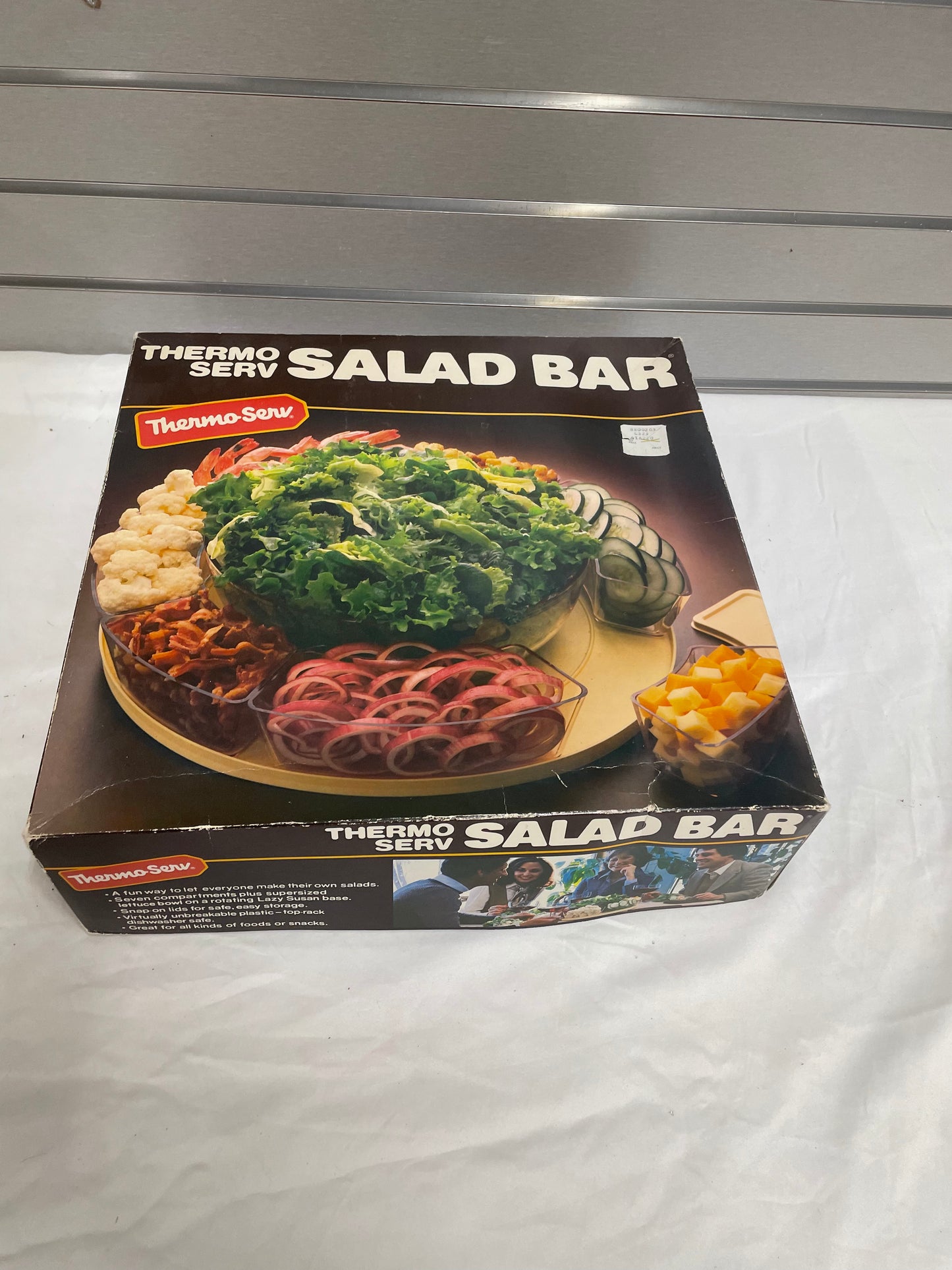 ThermoServ Salad Bar. In original box. No parts missing.