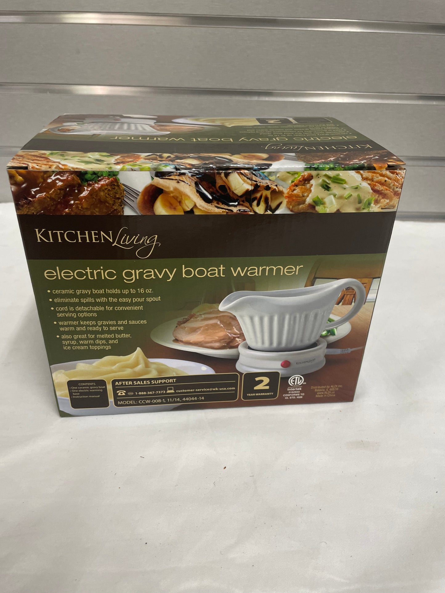 Kitchen Living Electric Gravy Boat Warmer