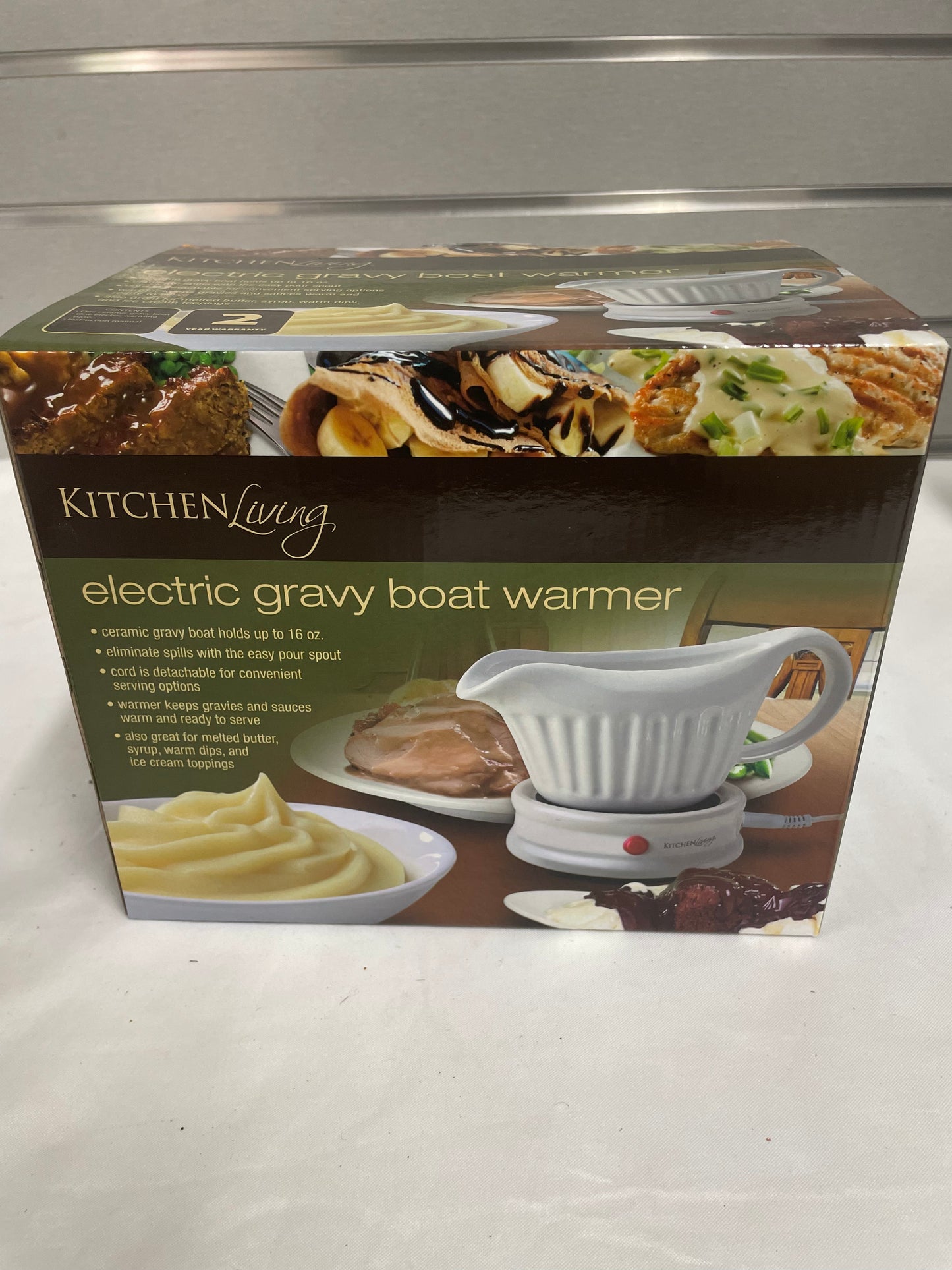 Kitchen Living Electric Gravy Boat Warmer