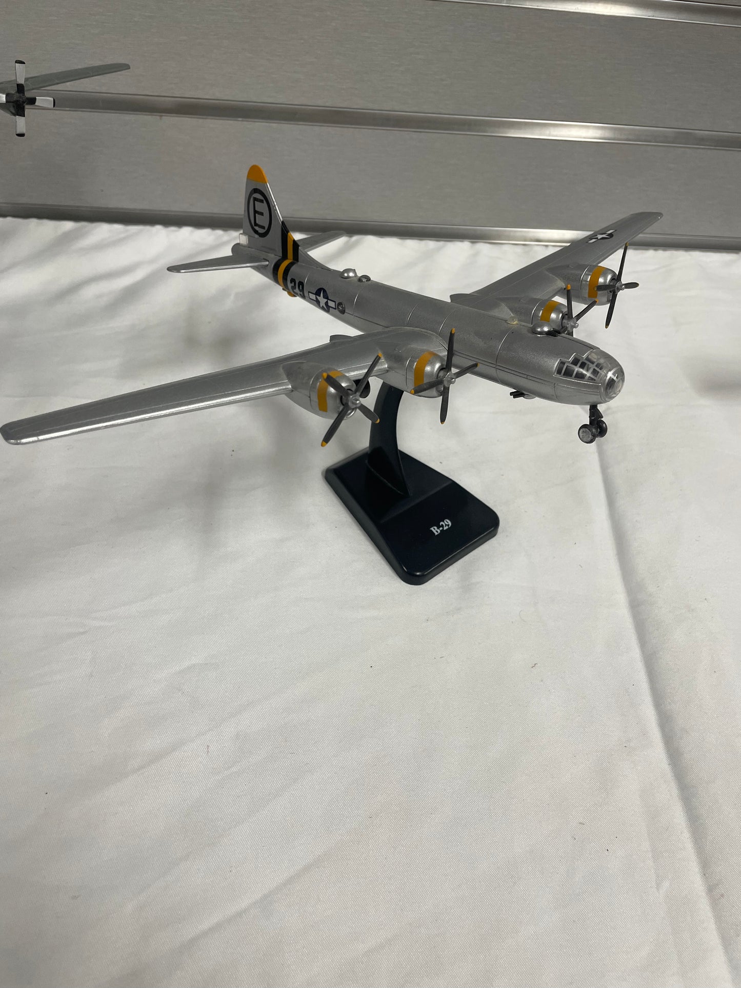 Lot of Bomber planes. Four planes included. B-25 Bomber. B-29 Bomber. Lockheed C-130 Hercules. P-38 Margaret 194. All planes are 1:130 scale. All plastic.