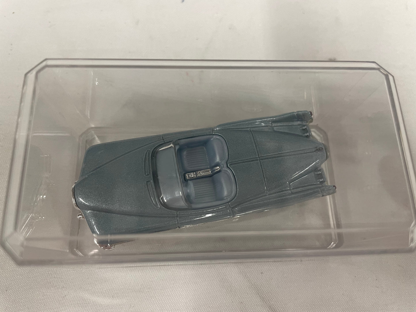 1951 Le Sabre Hot Wheels Concept Car. 1:64 model. Light blue car in display case.