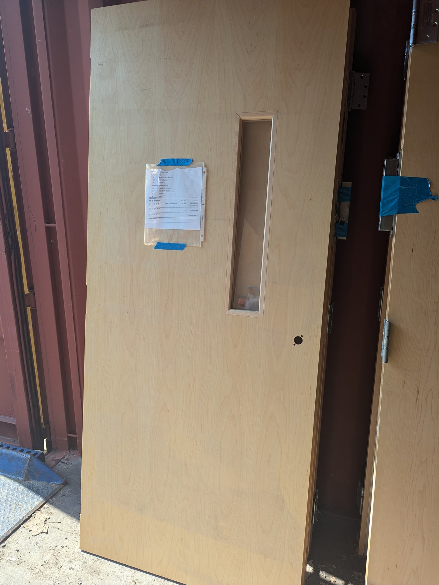 3'0" x 7'0" commercial interior solid fire rated door